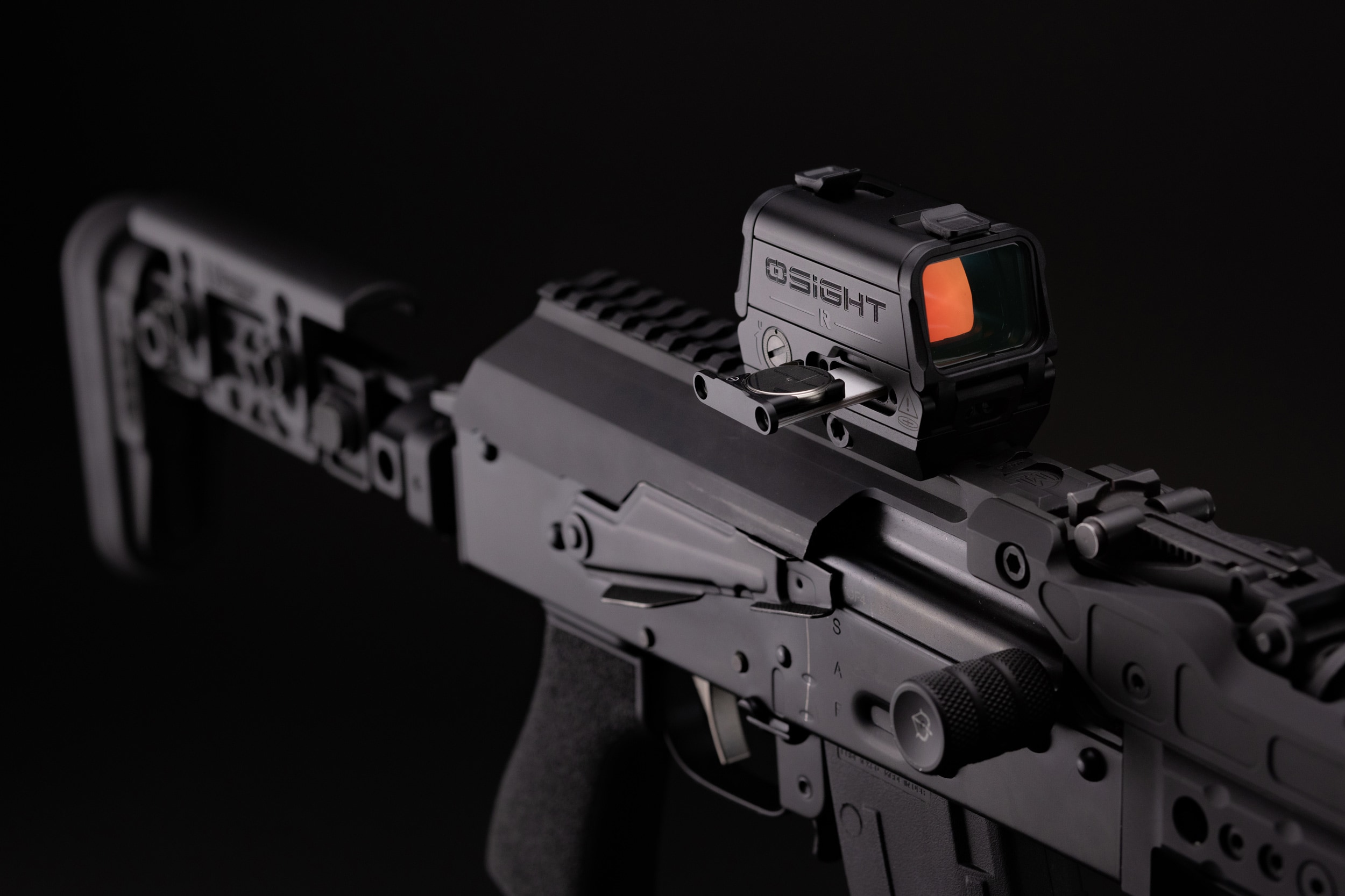 Osight R Red Dot Sight 2 MOA Dot & 65 MOA Circle - Black
