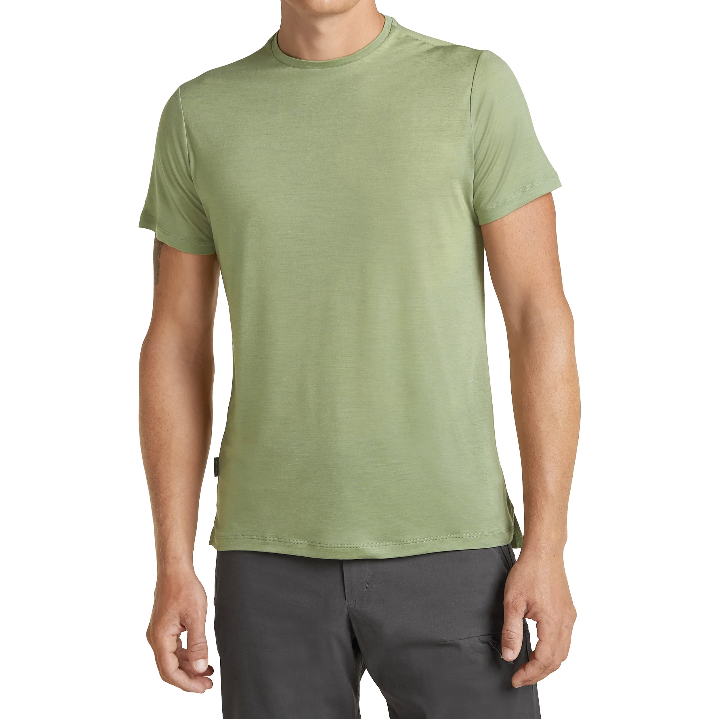 Koszulka T-Shirt Icebreaker Merino 125 Cool-Lite Sphere III Short Sleeve Tee - Lichen