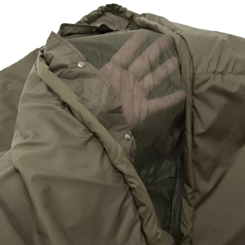 Śpiwór Carinthia Tropen Medium Olive - Lewy