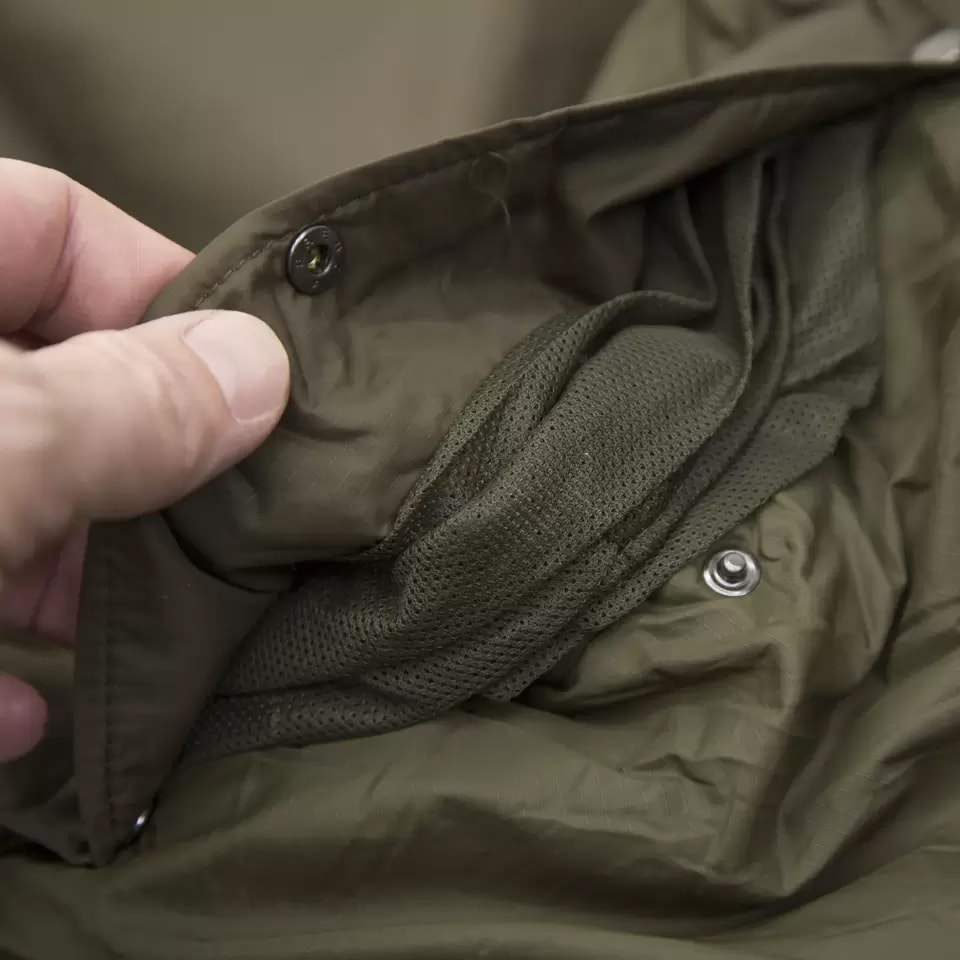 Śpiwór Carinthia Tropen Medium Olive - Lewy