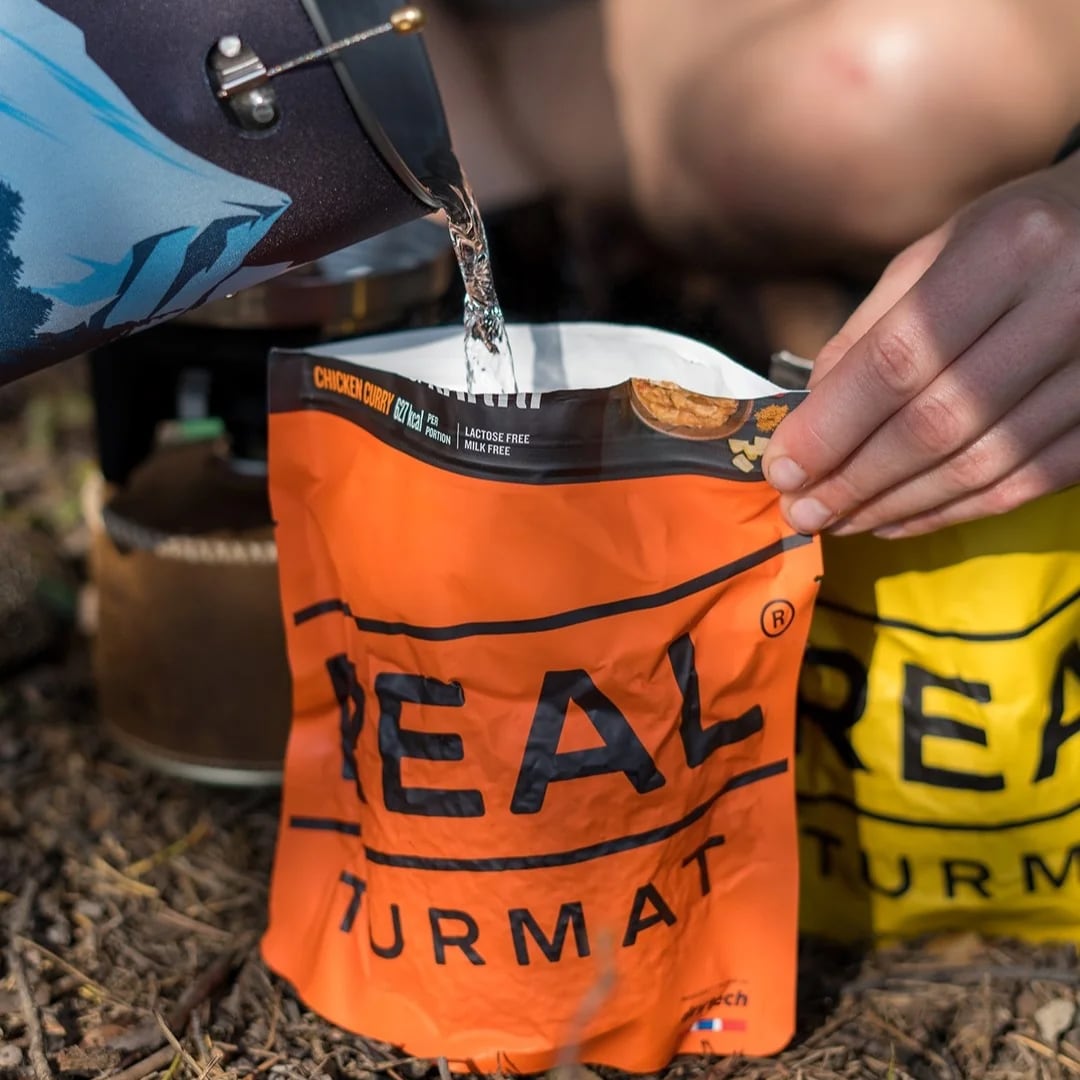 Real Turmat Freeze-Dried Food Chicken Curry 132 g/627 kcal