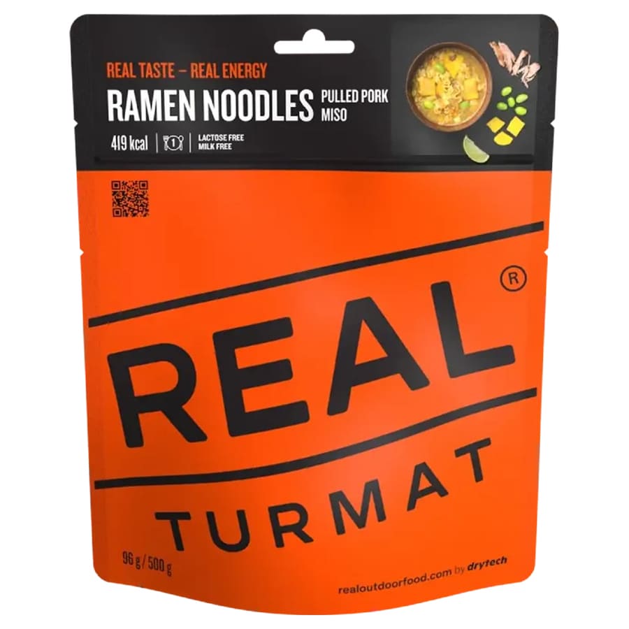 Żywność liofilizowana Real Turmat Ramen z makaronem i szarpaną wołowiną 96 g/419 kcal