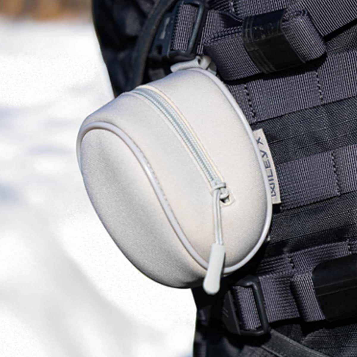 Gogle taktyczne Wiley X Lynx Clear/Grey - Arctic White