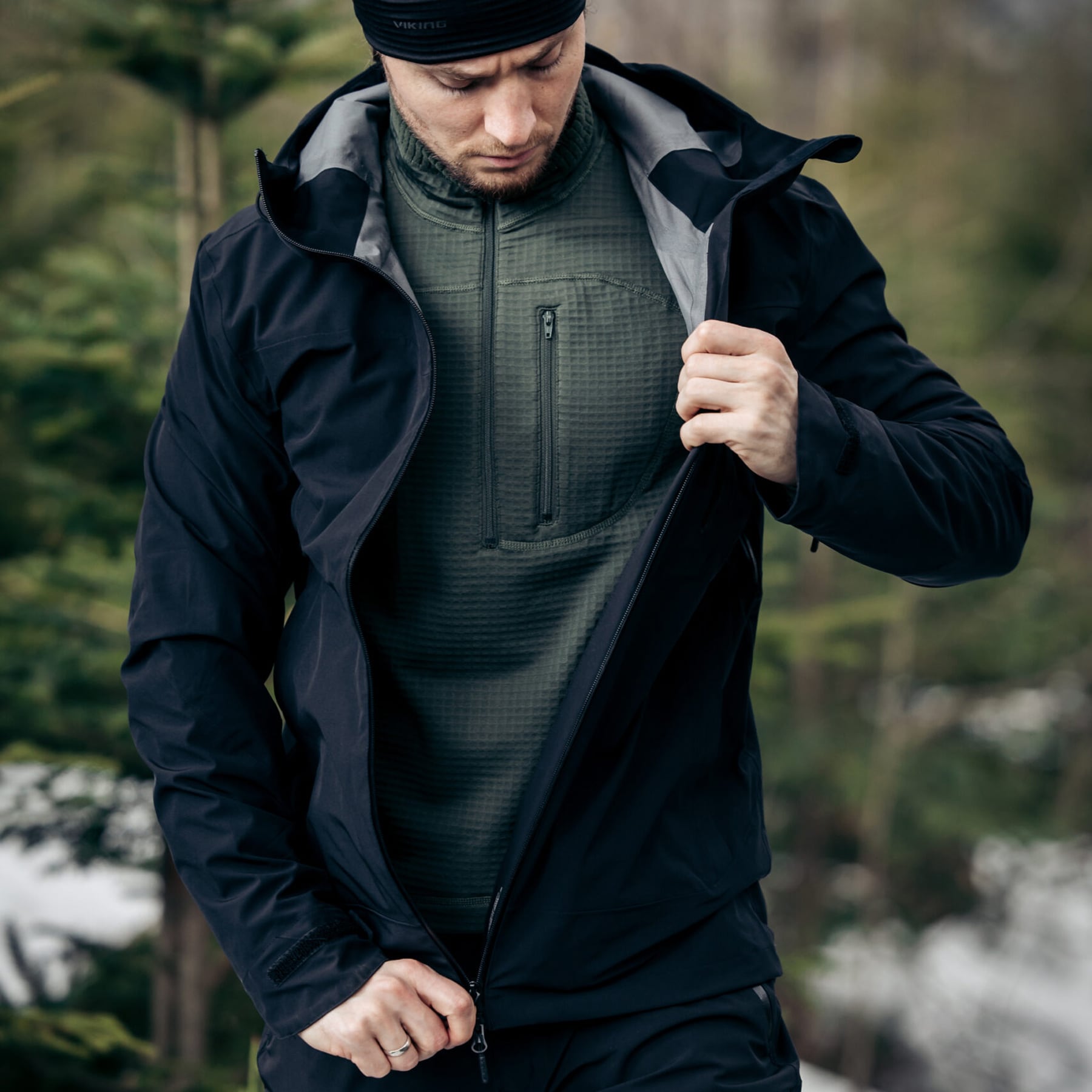 Kurtka Viking Trek Pro 2.5 Man - Black