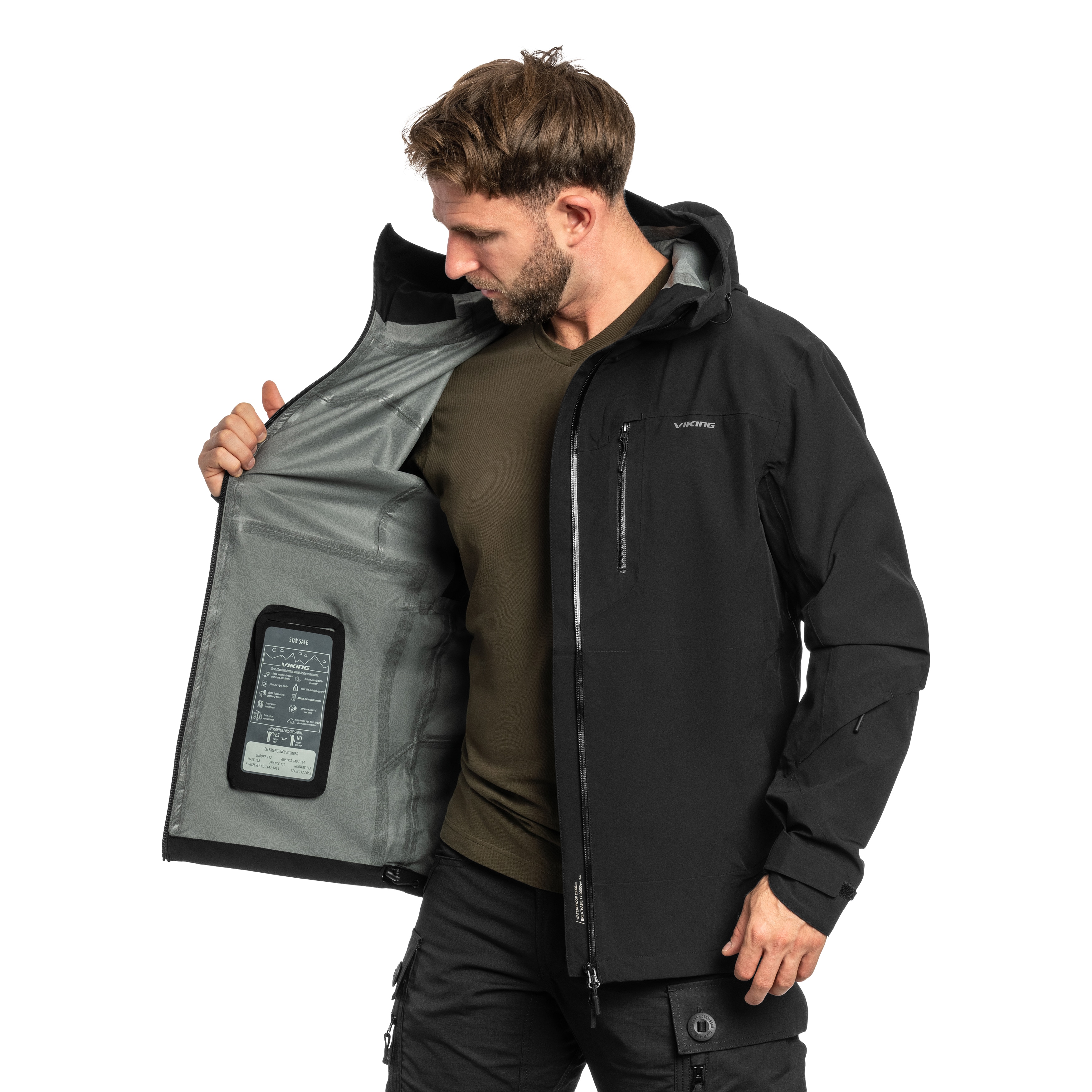 Kurtka Viking Trek Pro 2.5 Man - Black
