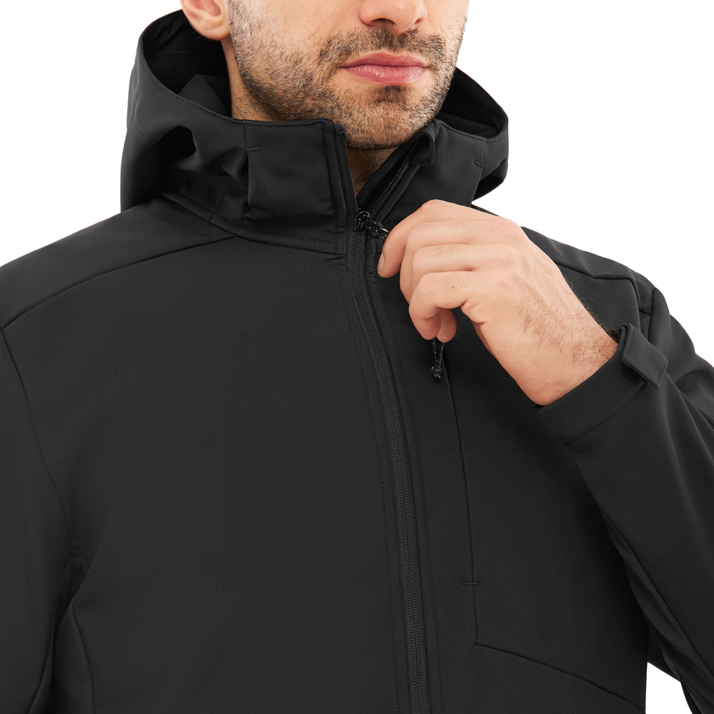Kurtka Viking Kerns Man Softshell - Black