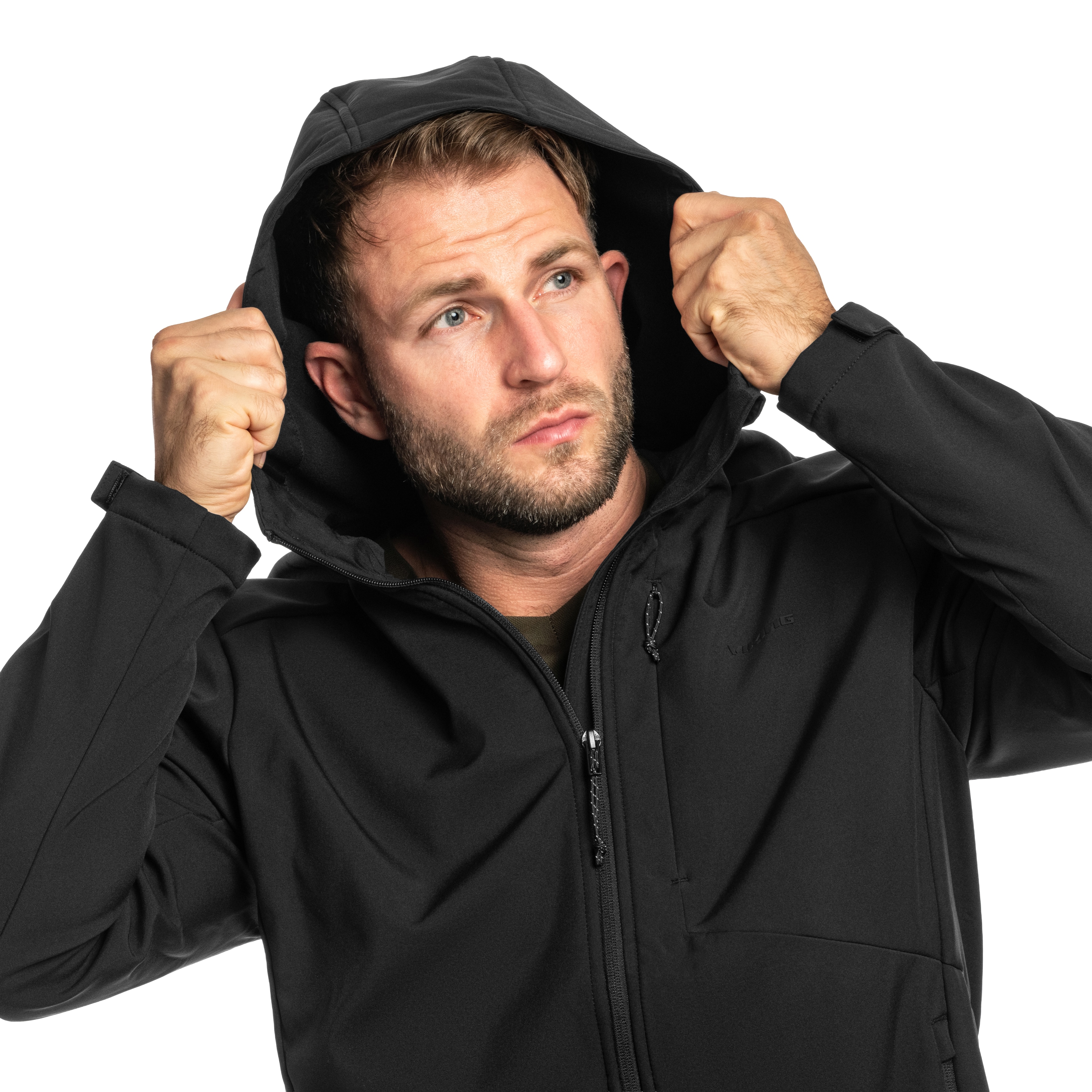 Kurtka Viking Kerns Man Softshell - Black