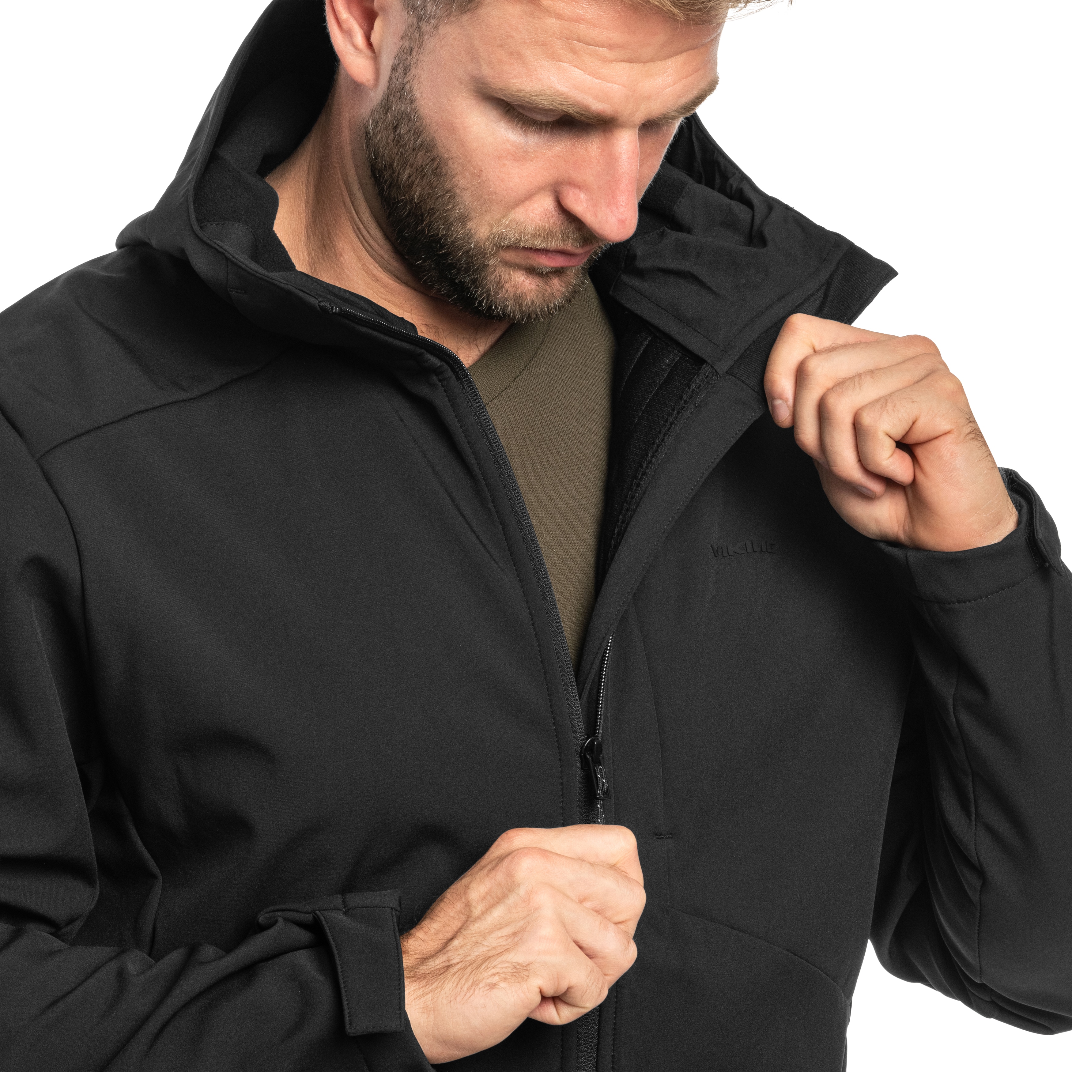 Kurtka Viking Kerns Man Softshell - Black