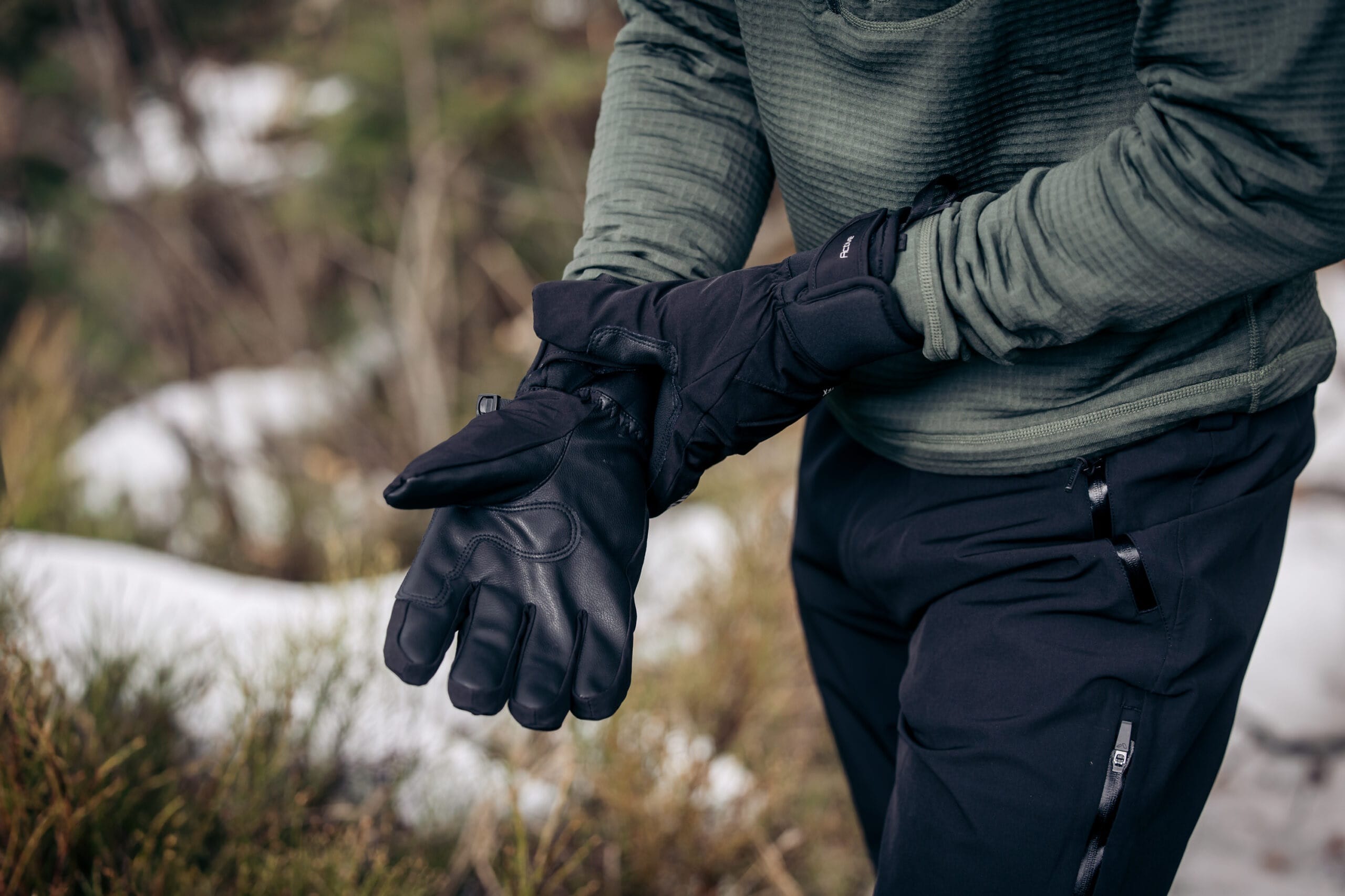 Rękawice Viking Whistler GTX Multifunction - Czarne