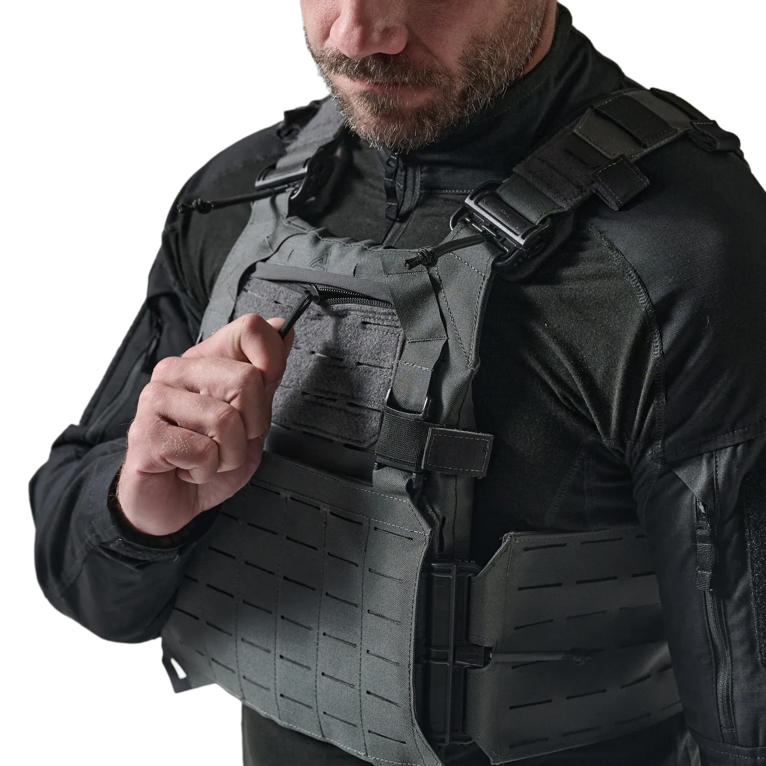 Kamizelka taktyczna Direct Action Spitfire QR Plate Carrier - Shadow Grey