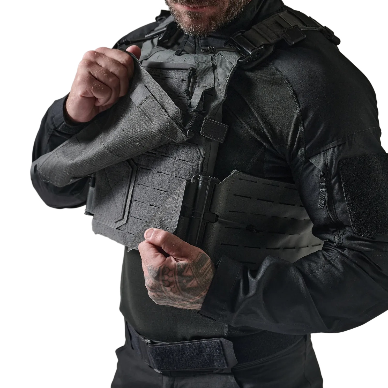 Kamizelka taktyczna Direct Action Spitfire QR Plate Carrier - Shadow Grey