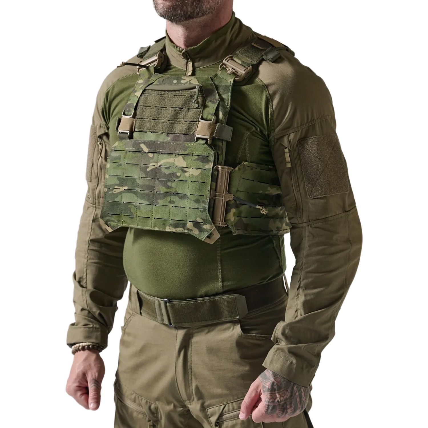 Тактичний жилет Plate Carrier Direct Action Spitfire QR - MultiCam Tropic