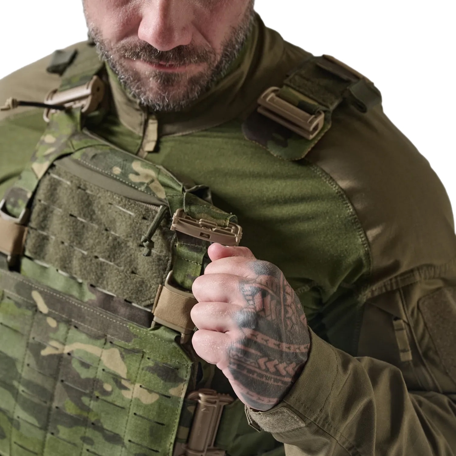 Тактичний жилет Plate Carrier Direct Action Spitfire QR - MultiCam Tropic
