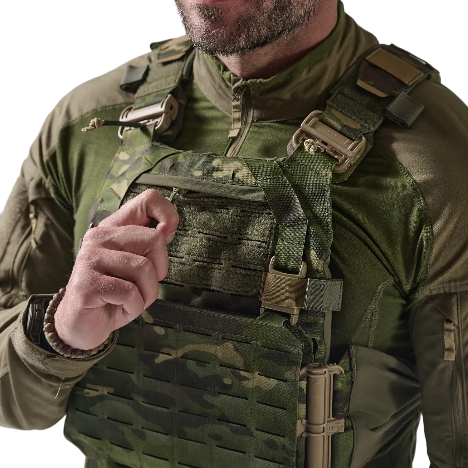 Тактичний жилет Plate Carrier Direct Action Spitfire QR - MultiCam Tropic