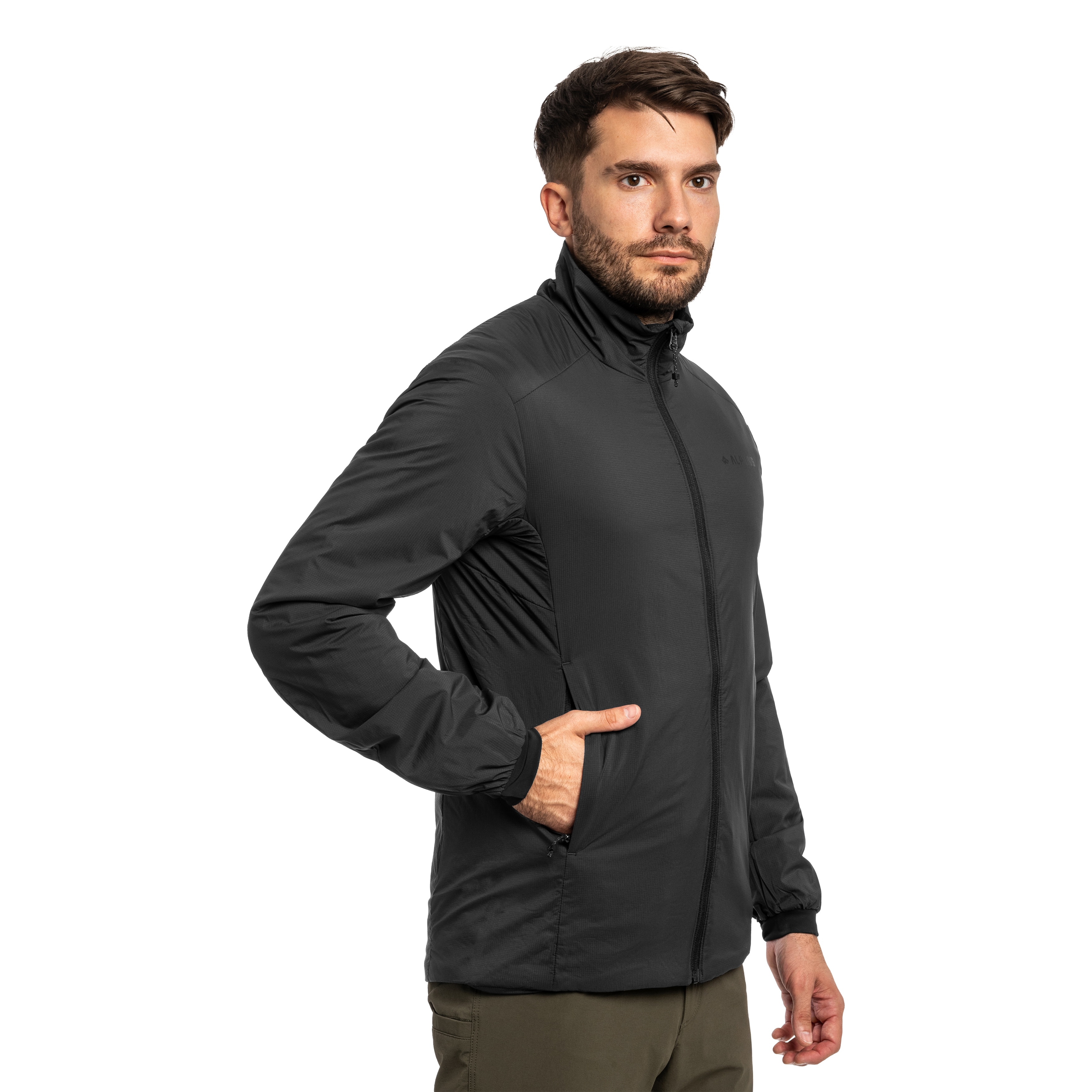 Kurtka Alpinus Merino Wanaka - Czarna