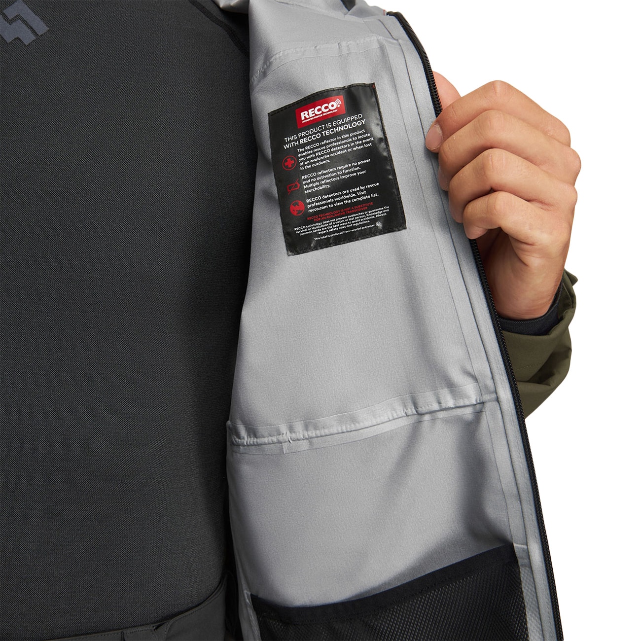 Куртка Alpinus Gedu Hardshell - Khaki