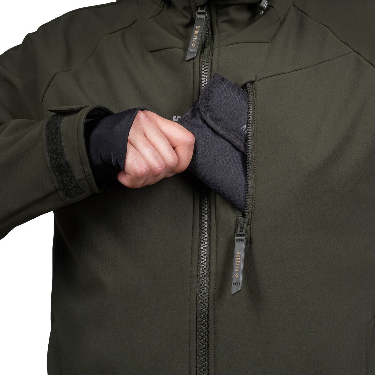 Kurtka Alpinus Softshell Oniore - Khaki