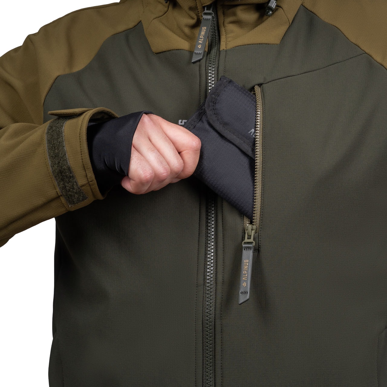 Kurtka Alpinus Softshell Oniore - Zielona
