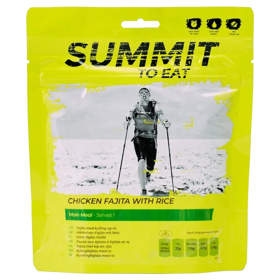 Żywność liofilizowana Summit To Eat - Fajita z kurczaka z ryżem 110 g/605 kcal