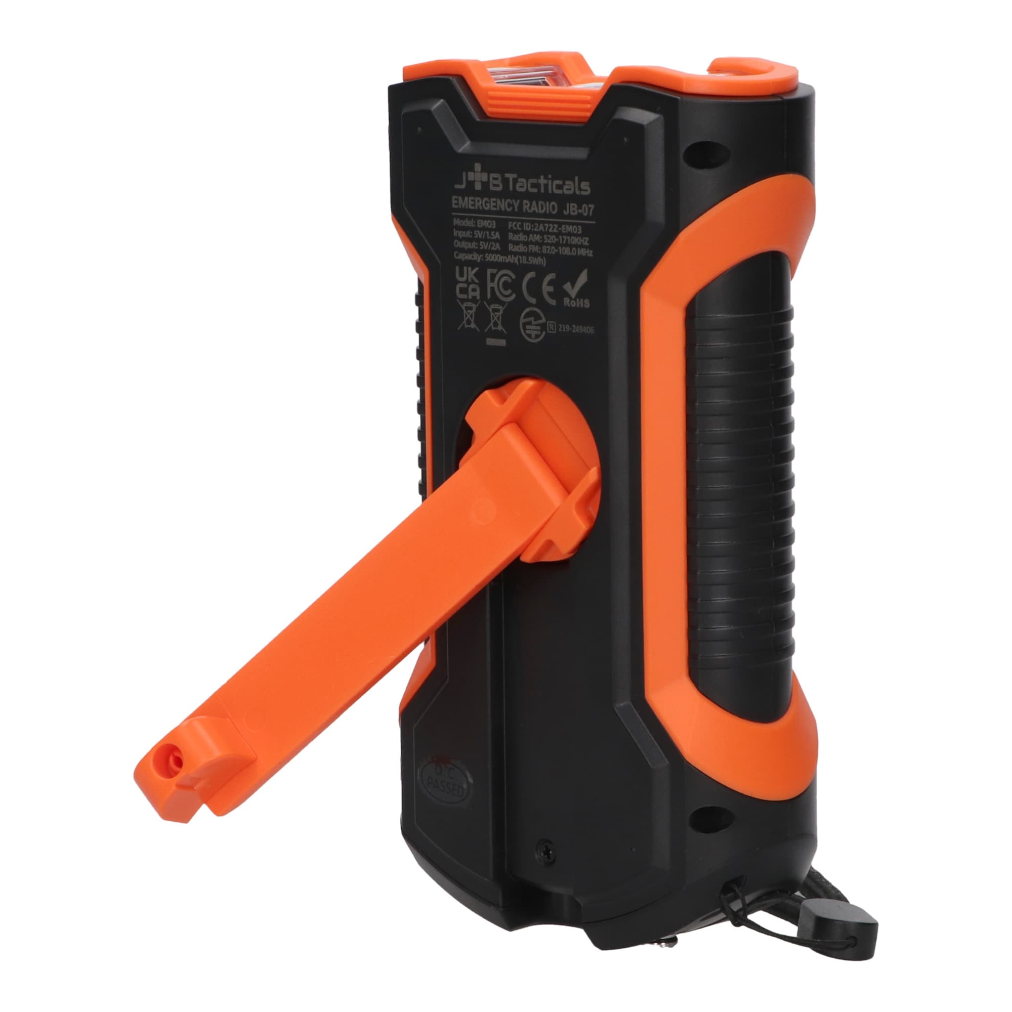 Radio alarmowe JB Tacticals JB-07 - Orange
