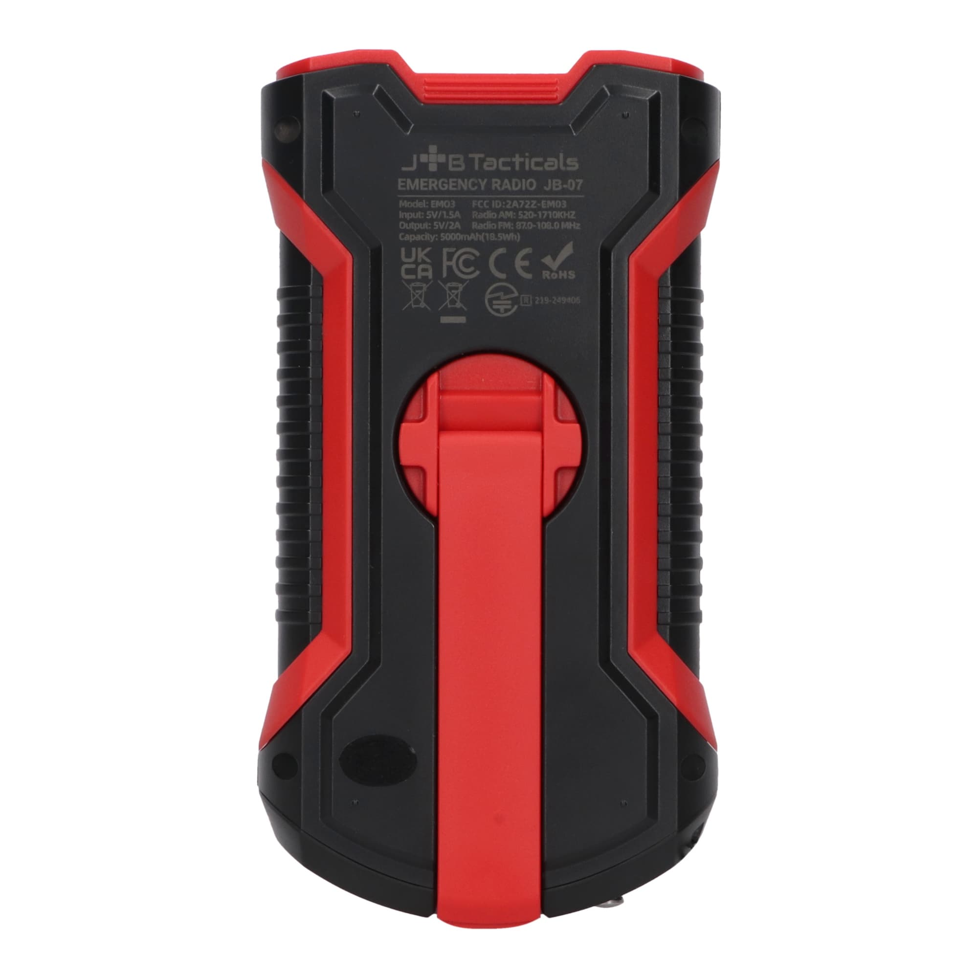 Radio alarmowe JB Tacticals JB-07 - Red