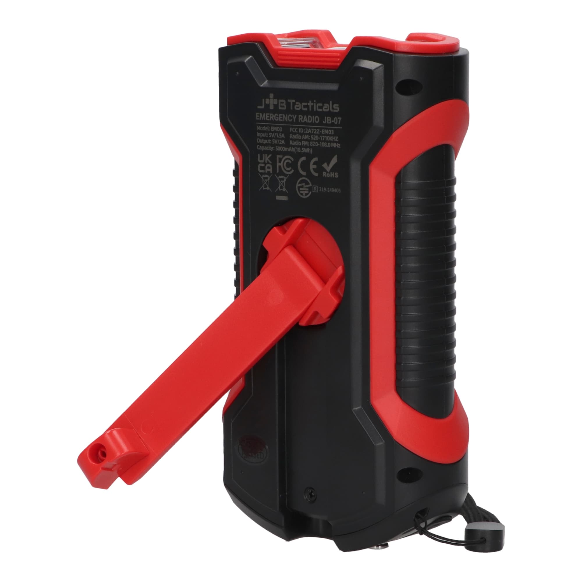 Radio alarmowe JB Tacticals JB-07 - Red