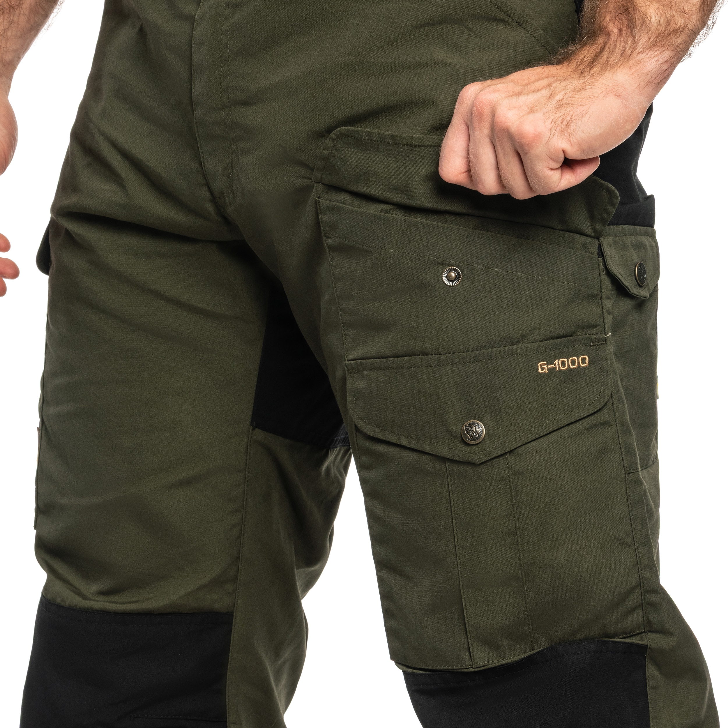 Spodnie Fjallraven Barents Pro Winter - Deep Forest