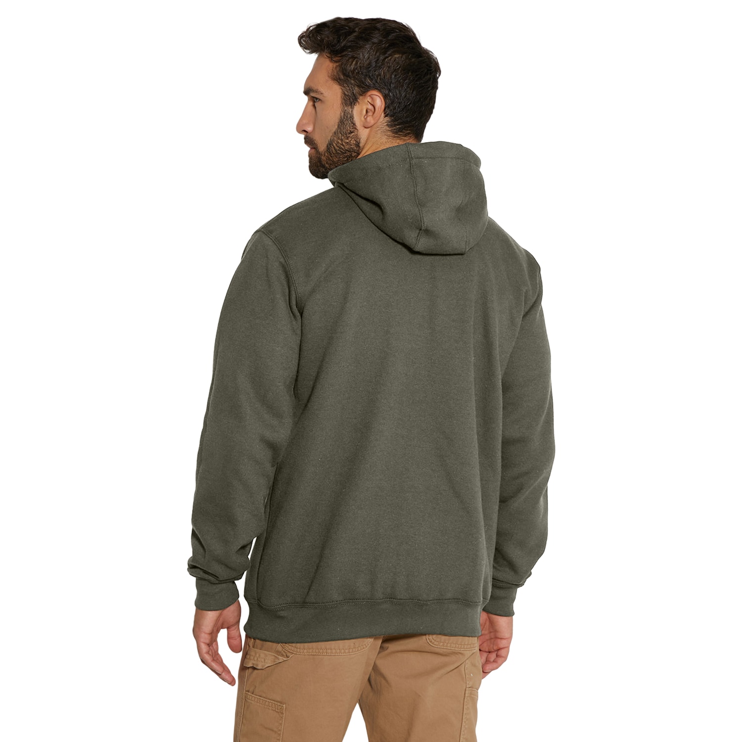 Carhartt Midweight Hooded Zip Front Sweatshirt - Moss