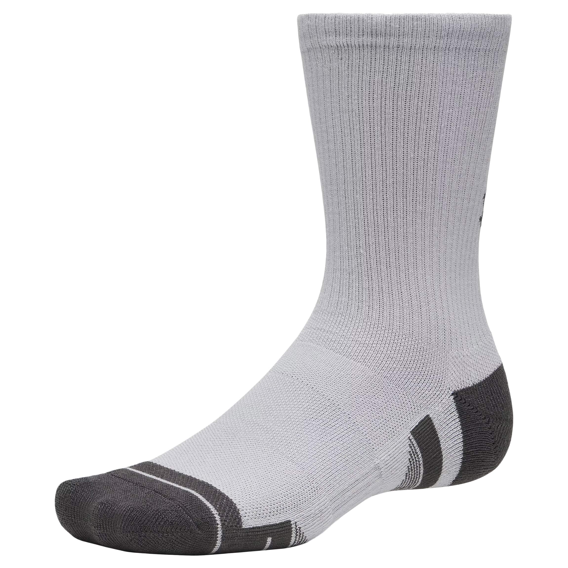 Skarpety Under Armour Performance Tech Mod Gray/White/Jet Gray - 3 pary