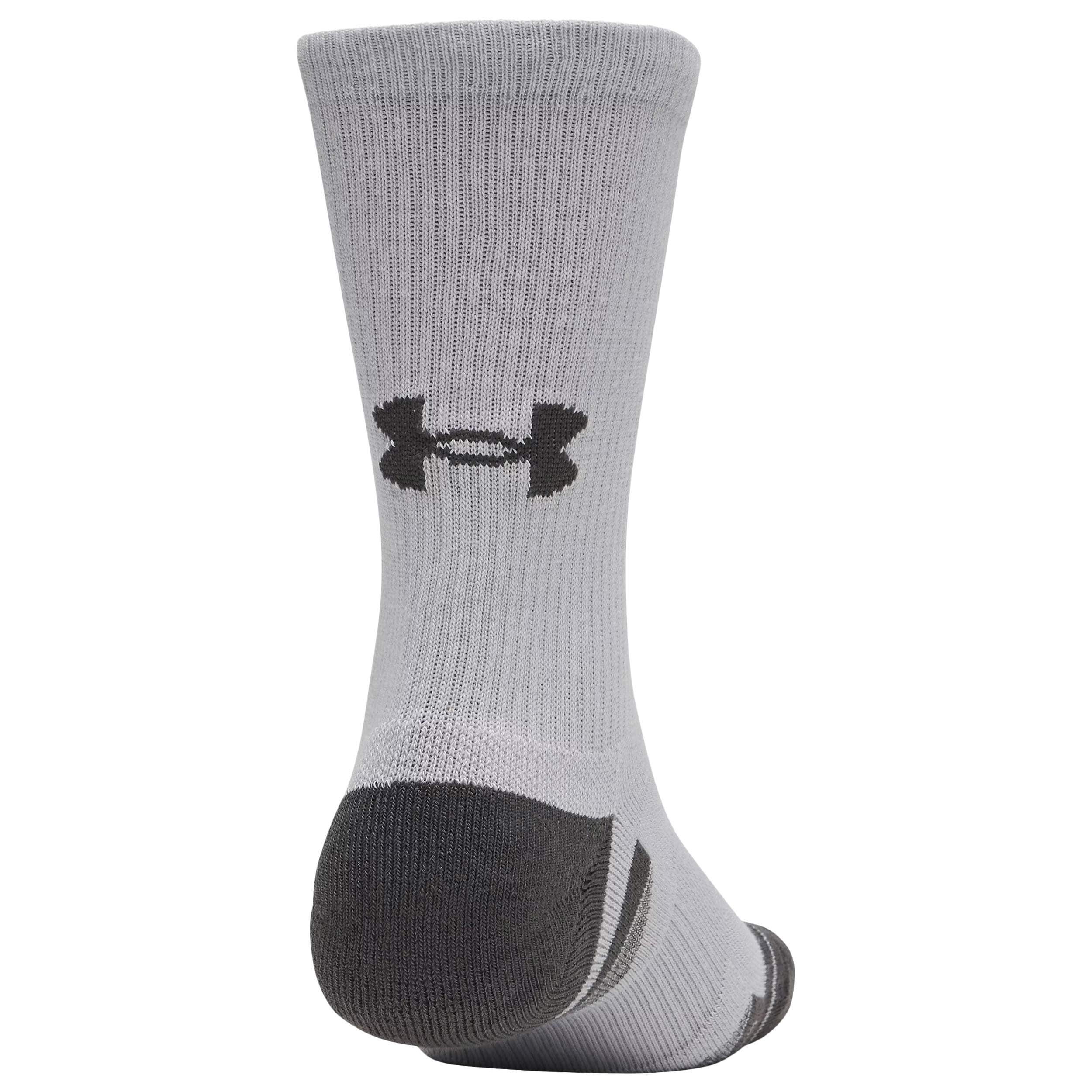 Skarpety Under Armour Performance Tech Mod Gray/White/Jet Gray - 3 pary