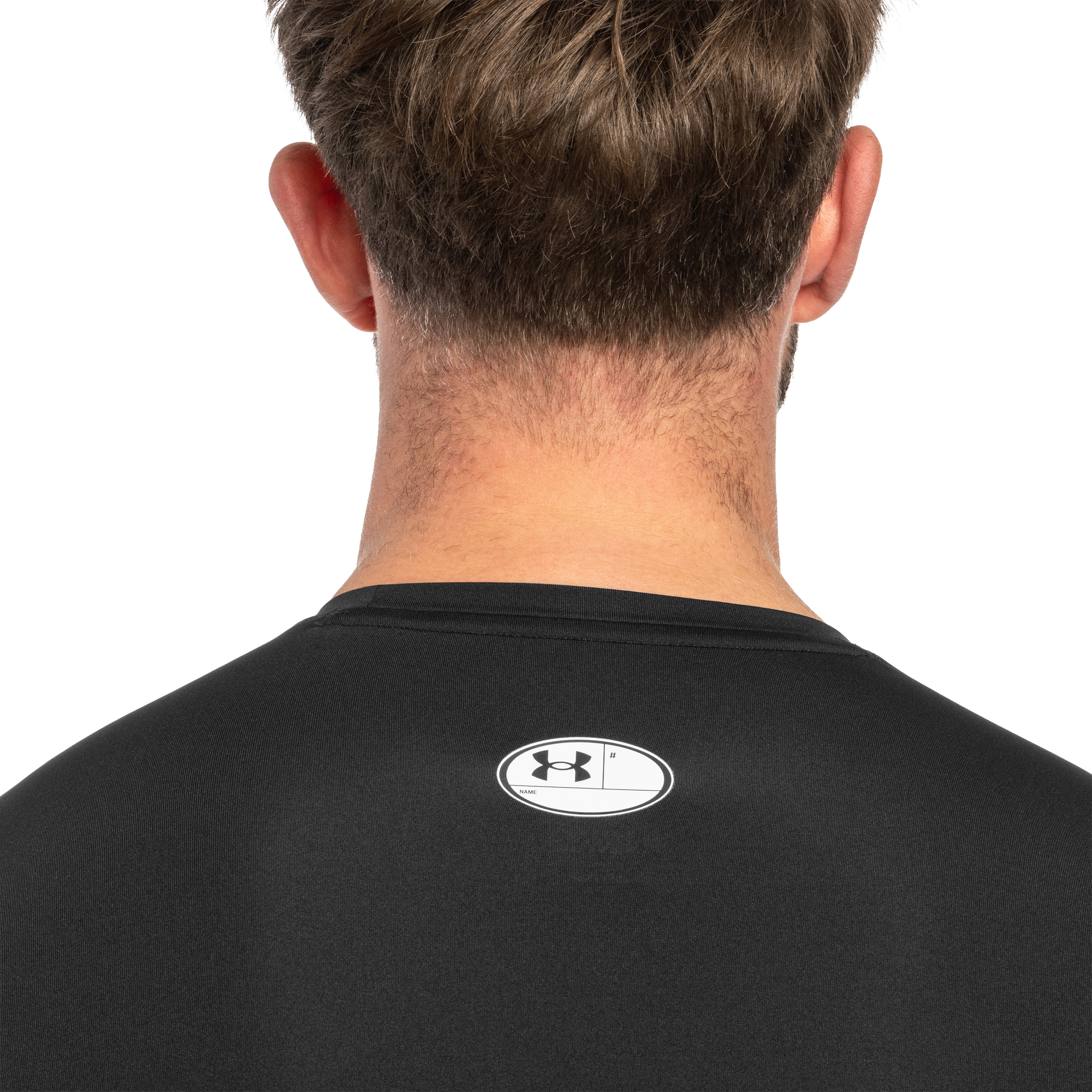 Koszulka termoaktywna Under Armour HeatGear Compression - Black/White