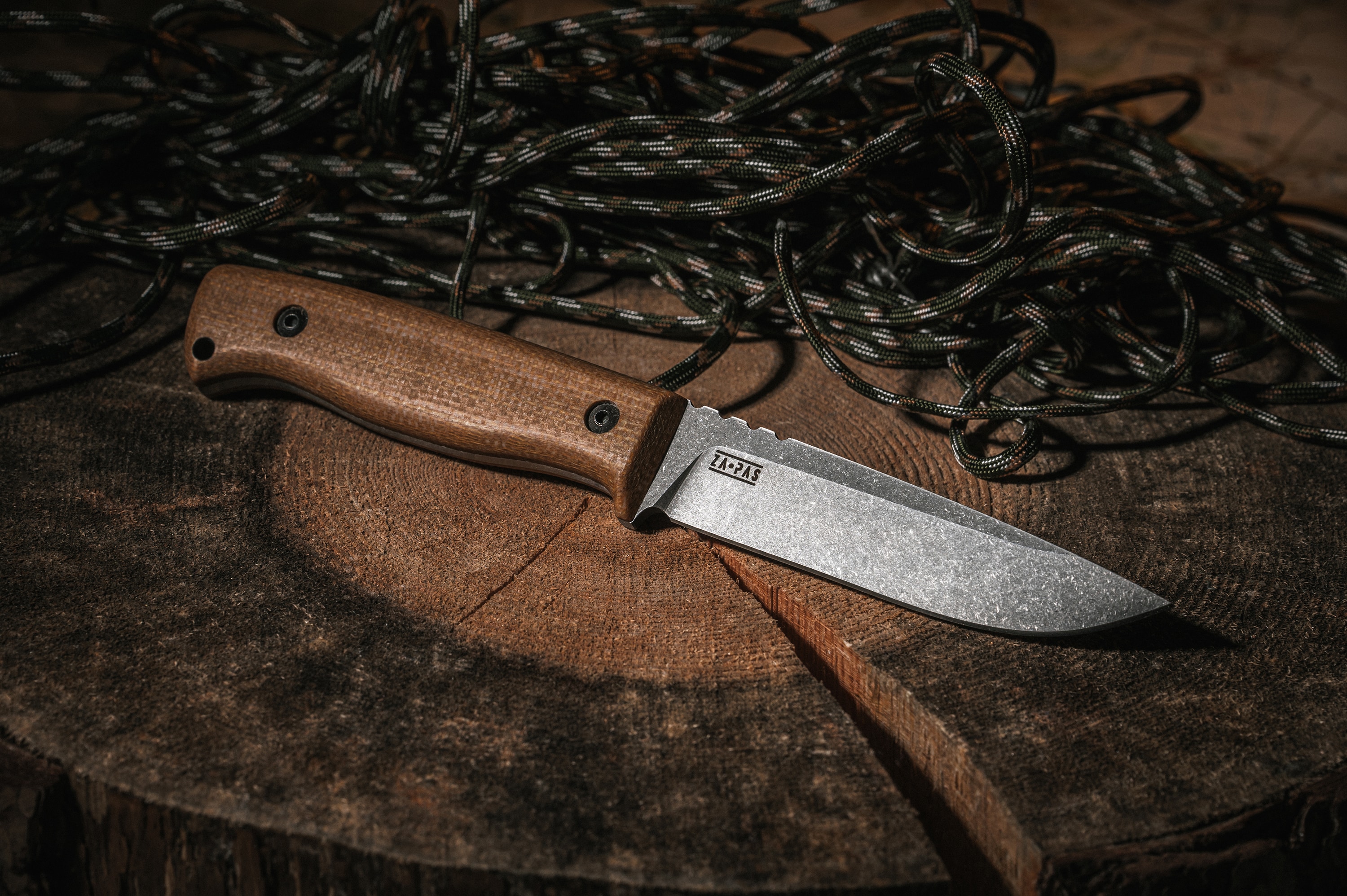 Ніж Ryś Za-Pas - Stonewashed