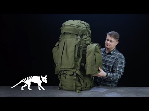 Plecak Tasmanian Tiger TT Mil Ops Pack 80+24 l - Coyote Brown