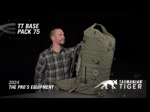 Plecak Tasmanian Tiger Base Pack 75-90 l  - Black