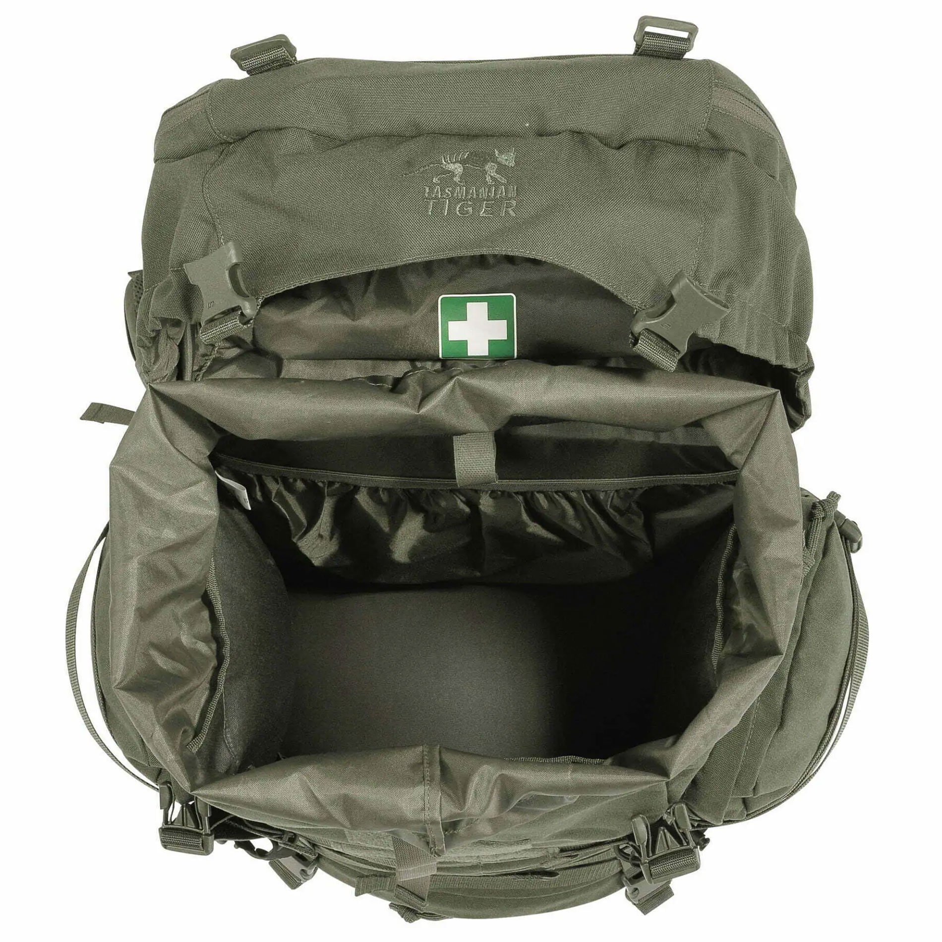 Plecak Tasmanian Tiger Raid Pack MKIII IRR 52 l - Stone Grey Olive