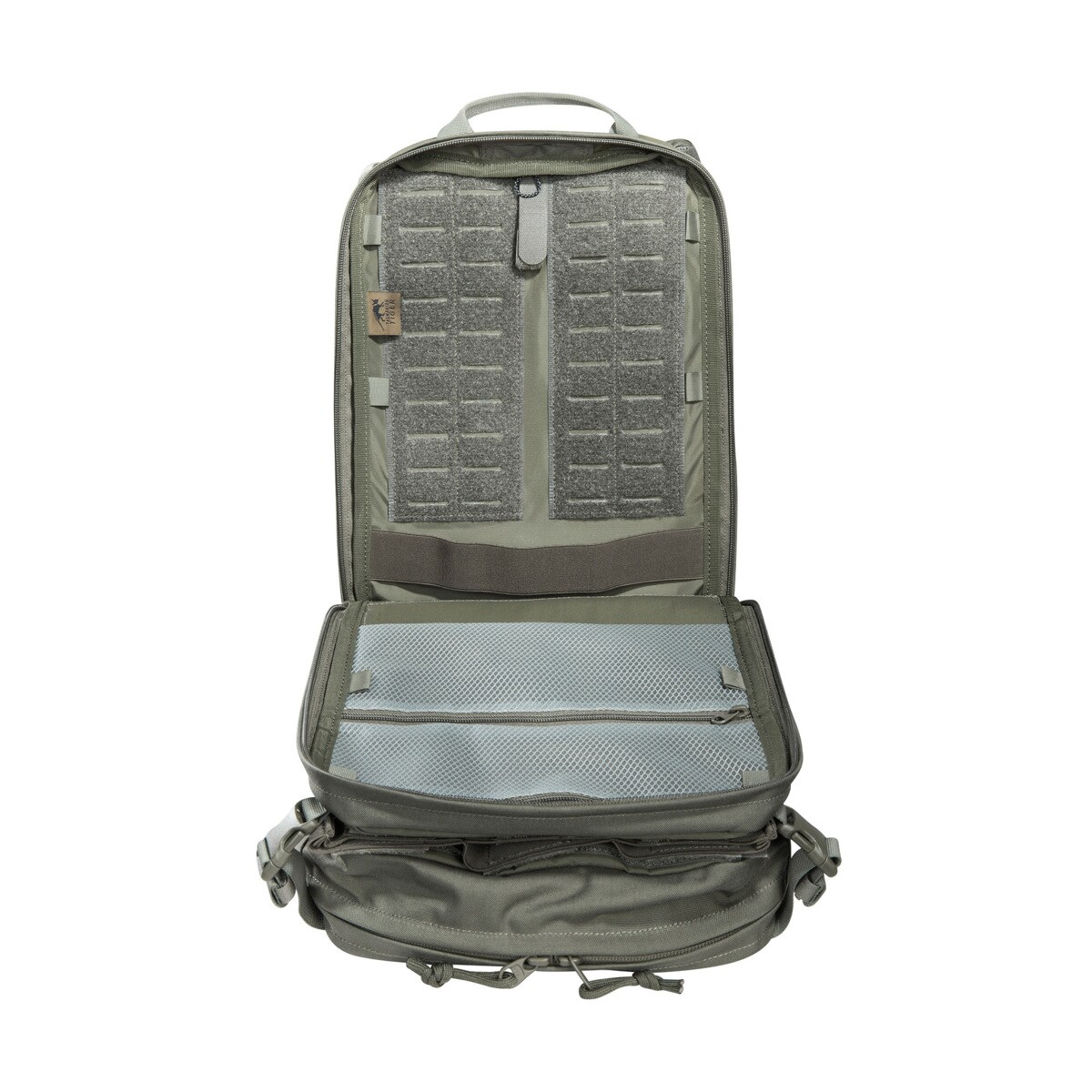 Plecak Tasmanian Tiger Modular Gunners Pack IRR 14 l - Stone Grey Olive