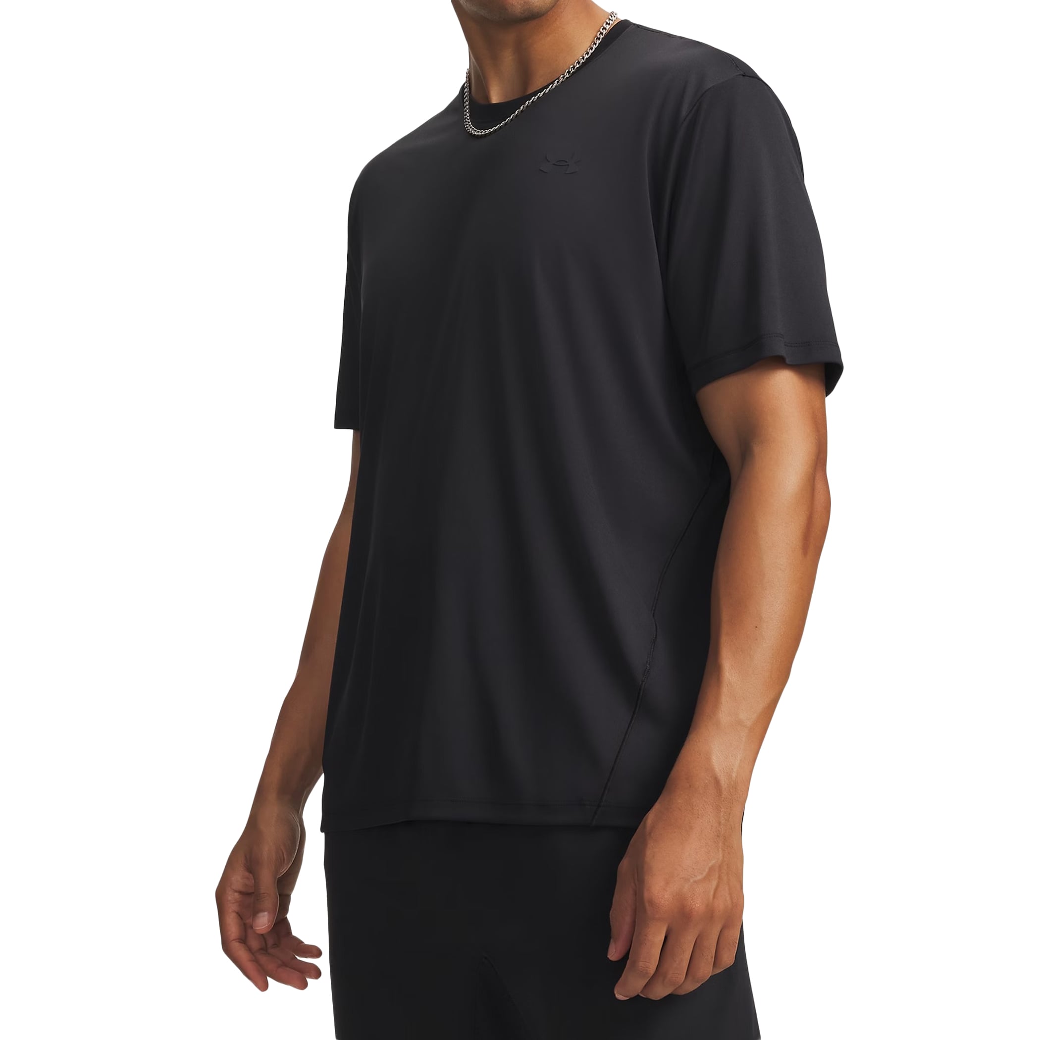 Koszulka T-shirt Under Armour Explor Iso-Chill UPF Short Sleeve - Black
