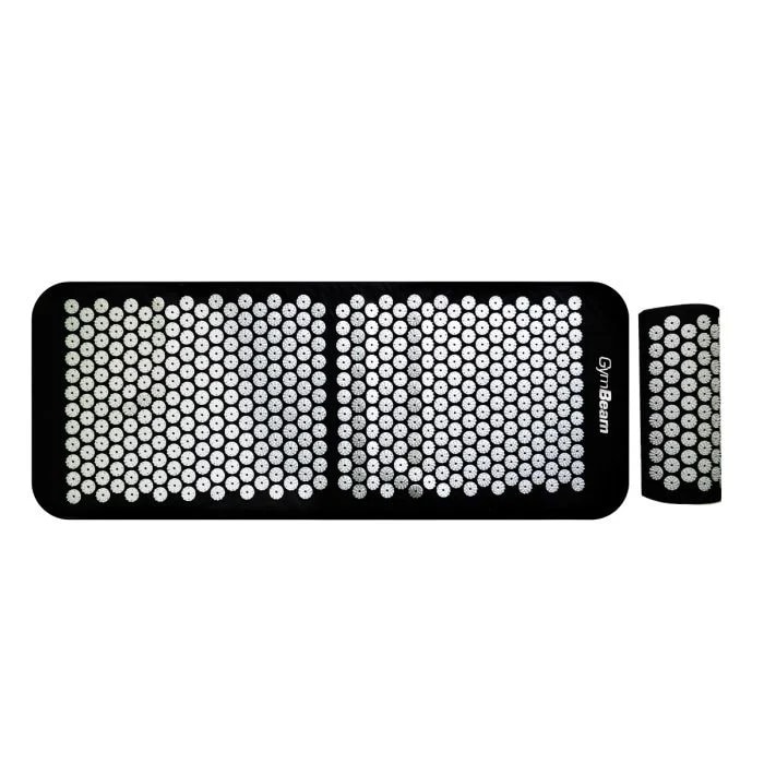 GymBeam Acupressure Mat with Pillow - Black