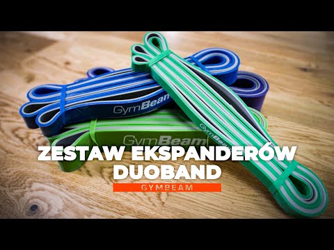 Zestaw gum do ćwiczeń GymBeam DuoBand