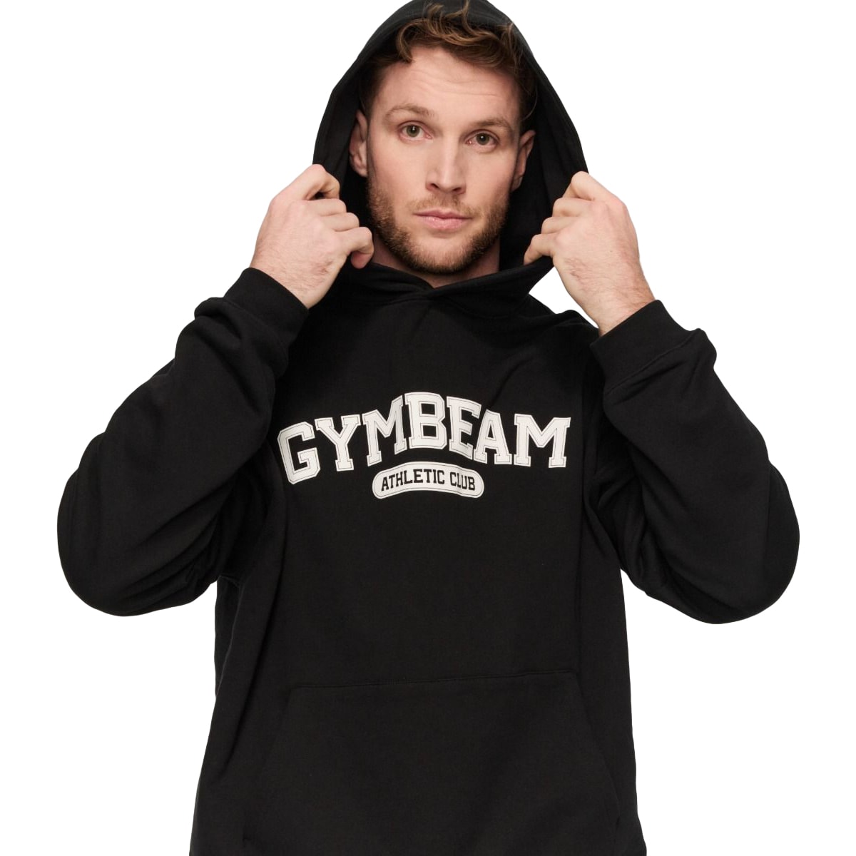 GymBeam Varsity Sweatshirt - Black