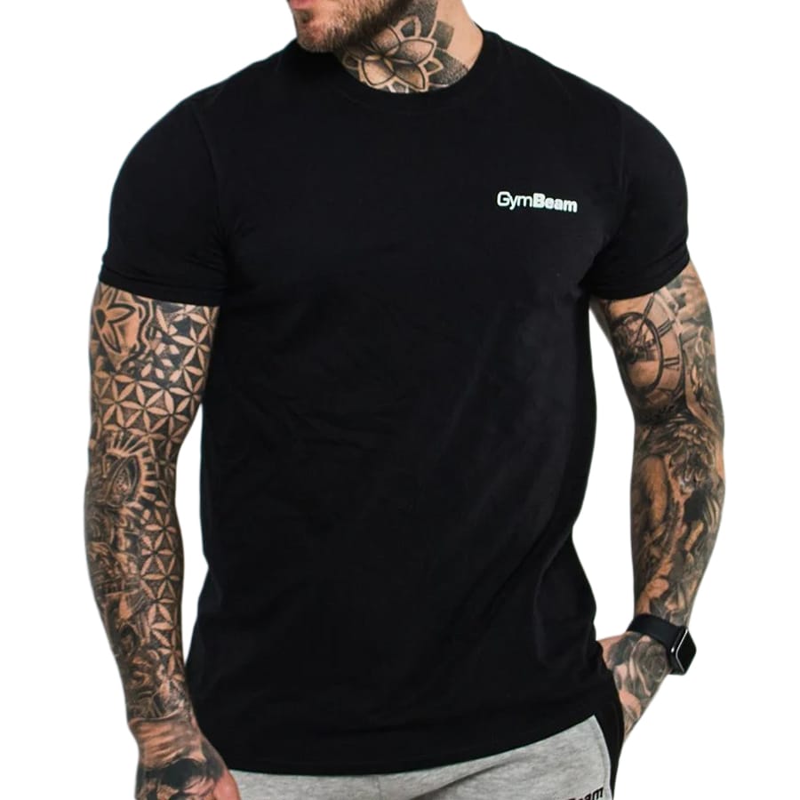 Koszulka T-shirt GymBeam Basic- Black