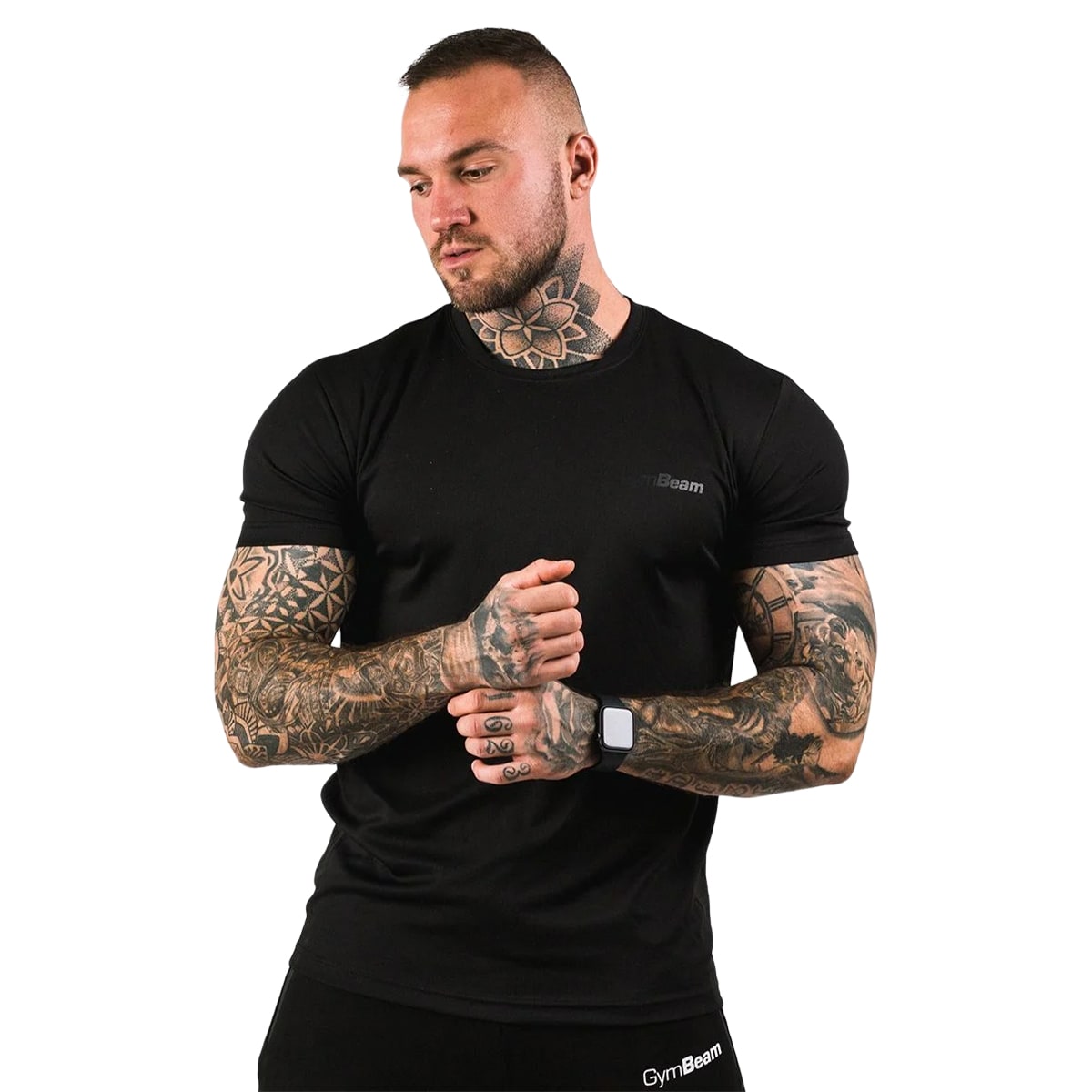 Koszulka T-shirt GymBeam TRN - Black