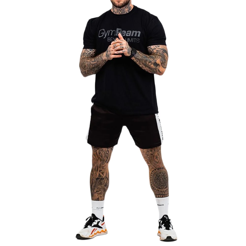 Koszulka T-shirt GymBeam Beyond Limits - Black