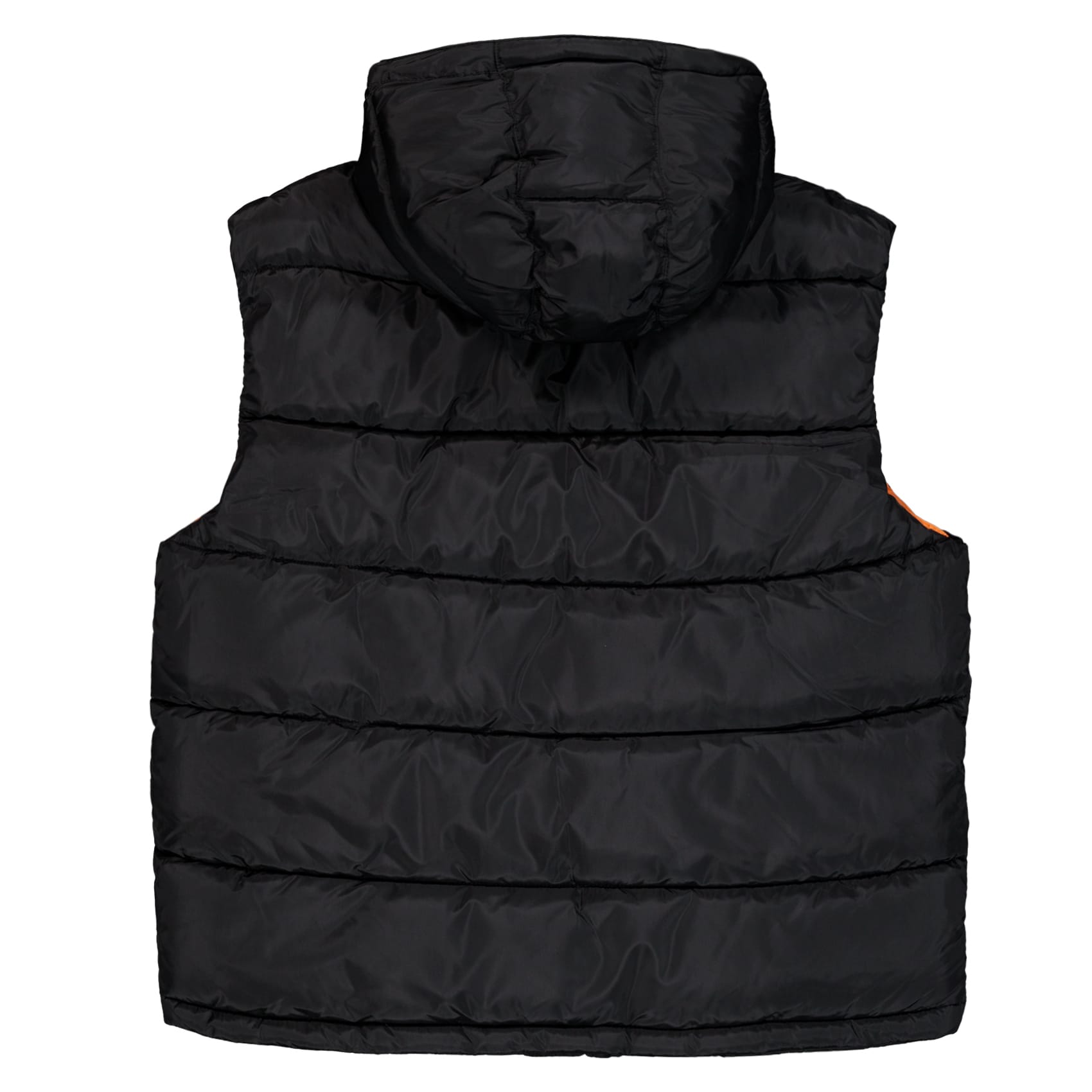 Alpha Industries Hooded Puffer FD Vest - Black