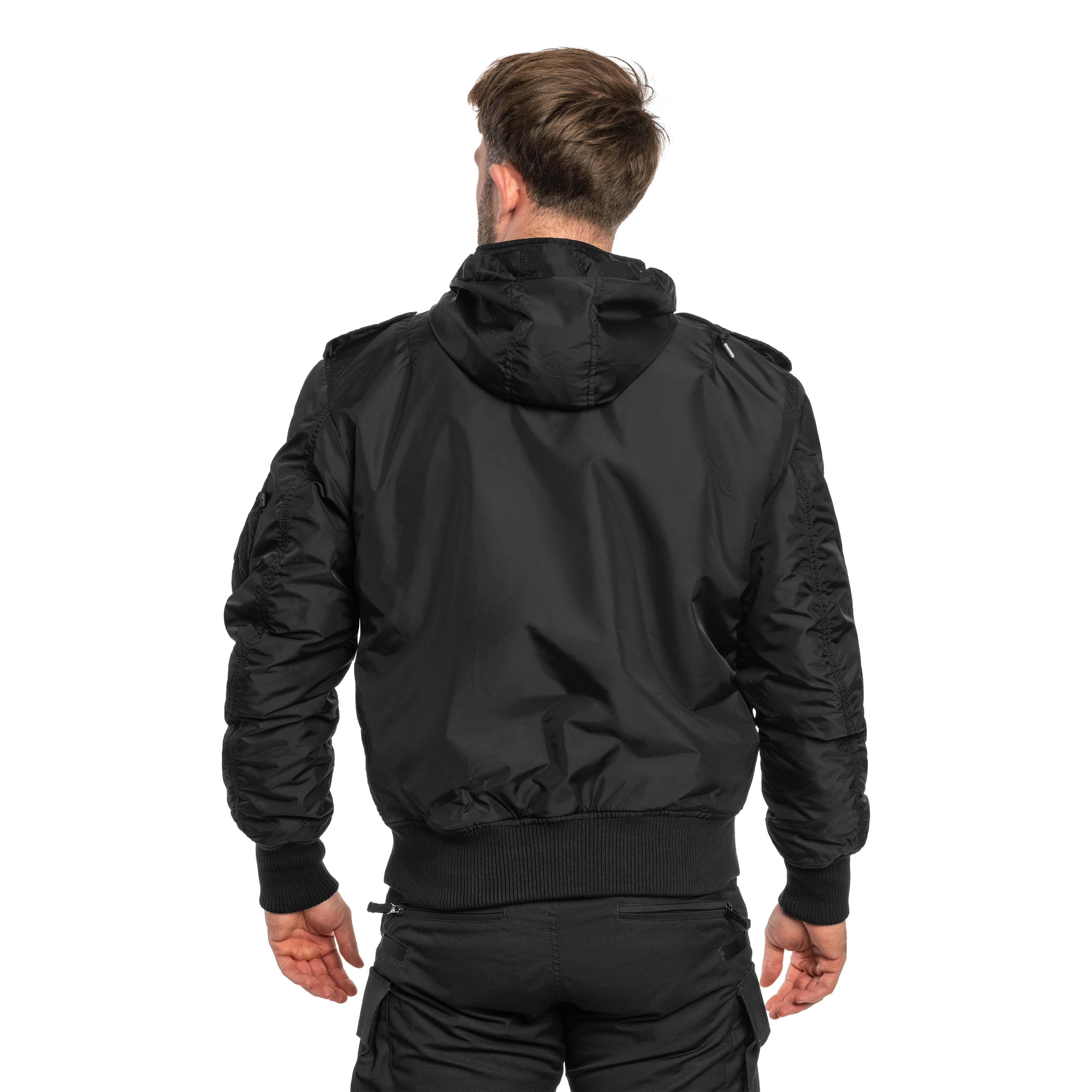 Alpha Industries M-65 Hybrid Sherpa Field Jacket - Black