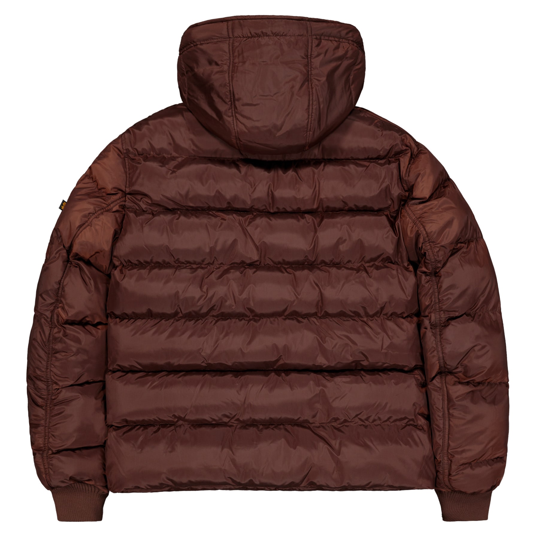 Kurtka Alpha Industries Hooded Puffer FD - Powder Brown