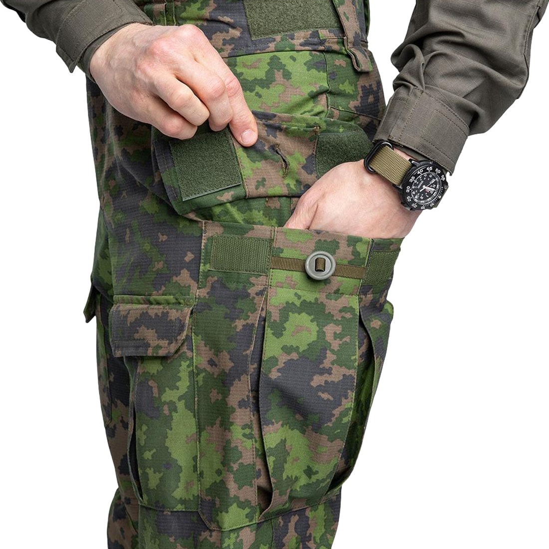 Varusteleka L4 Combat Pants Uniform Trousers - M05 Finnish Woodland Camo