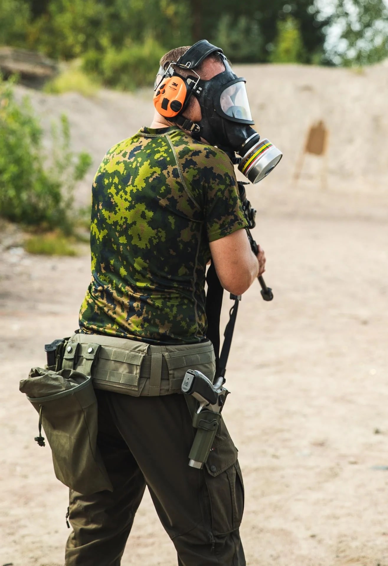 Термоактивна футболка Varusteleka L1 CoolMax - M05 Finnish Woodland Camo