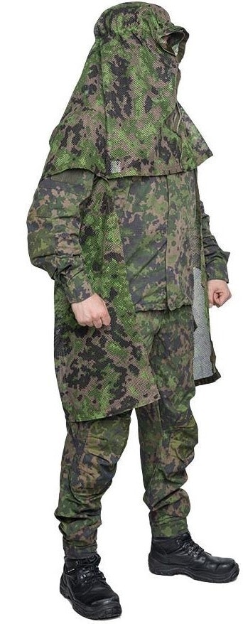 Osobista siatka maskująca Varusteleka L7 Camouflage Cloak - M05 Finnish Woodland Camo