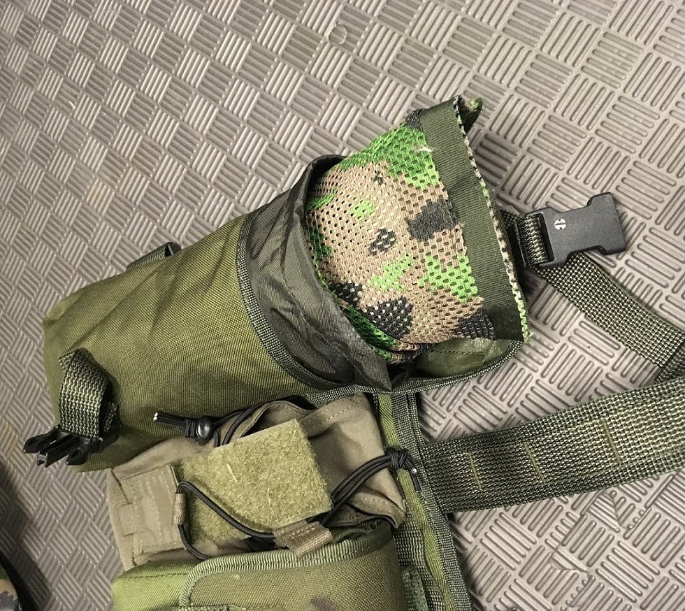 Osobista siatka maskująca Varusteleka L7 Camouflage Cloak - M05 Finnish Woodland Camo